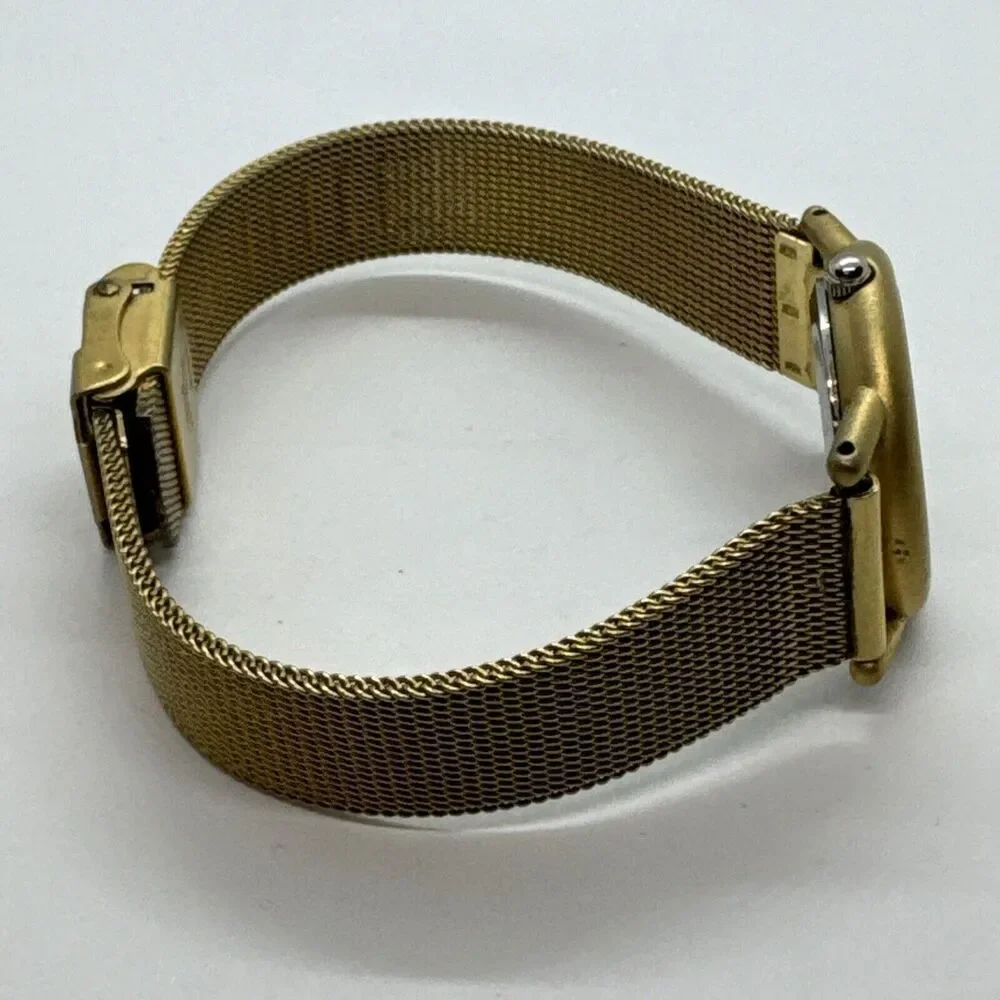 Skagen 45GG Women's Gold Tone Analog Dial Quartz Genuine Wrist Watch JNA568